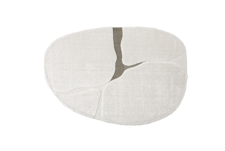 ラグ MANA TRADING マナトレーディング Elfe エルフ Pebble 小石形 ラグ (6292)