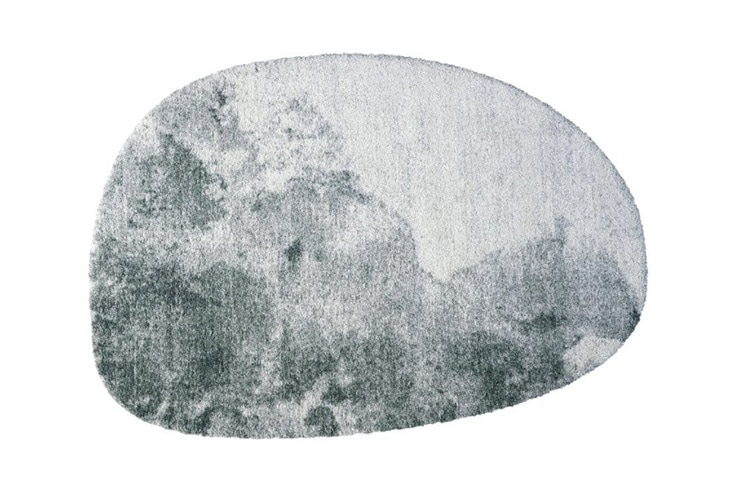 ラグ MANA TRADING マナトレーディング Cheminec シェミニ 小石形 ラグ (6747)