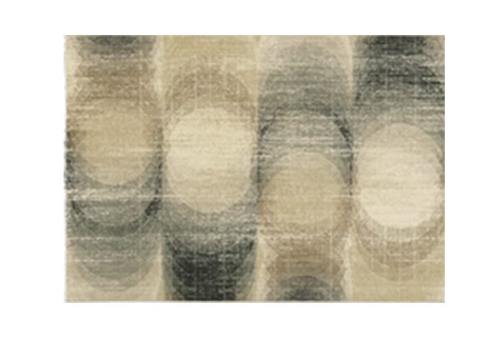 ラグ prevell プレーベル Wilton コオラ ラグ (GY)