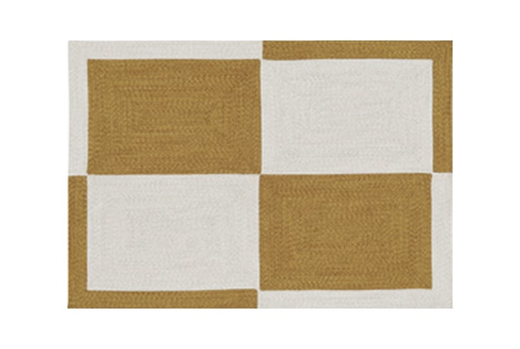 ラグ prevell プレーベル INDIA レポ ラグ(ベージュ)