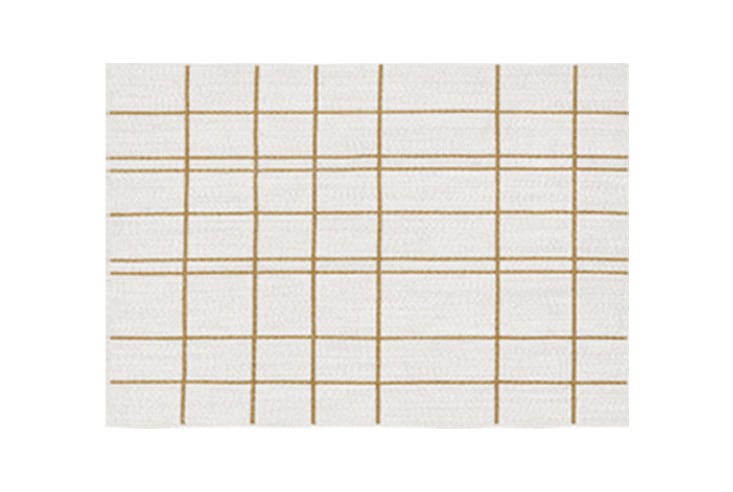 ラグ prevell プレーベル INDIA リネア ラグ(ベージュ)