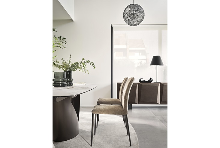 ダイニングチェア　Calligaris(カリガリス)　FAY(フェイ)　cover (カバーリング2枚セット)