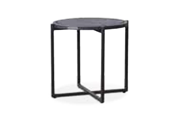 ガーデンファニチャー RAUCORD TRIO (ラウコード トリオ) サイドテーブル (グレイブラック)