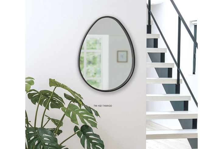 ミラーAD-119モダンデザイン全身鏡 ミラー ARTE JAPAN アルテジャパン Etching mirror エッチング ミラー
