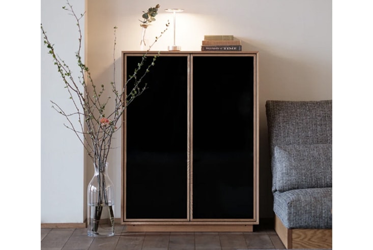 Hirashima ヒラシマ LIBERIA PLUS Low Cabinet リベリア プラス ローキャビネット (オーク材)