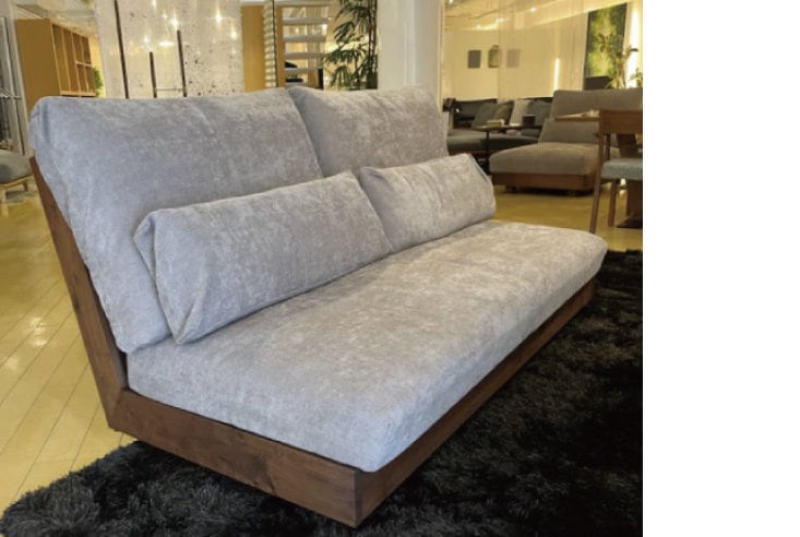 ソファ Hirashima ヒラシマ LIBERIA PLUS リベリアプラス Living Sofa 196 ウォールナット