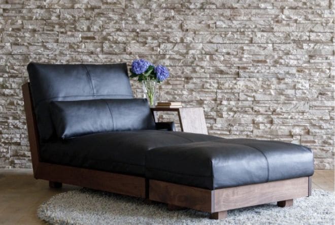 ソファ Hirashima ヒラシマ LIBERIA PLUS リベリアプラス Living Chaise Longue シェーズロング ウォールナット