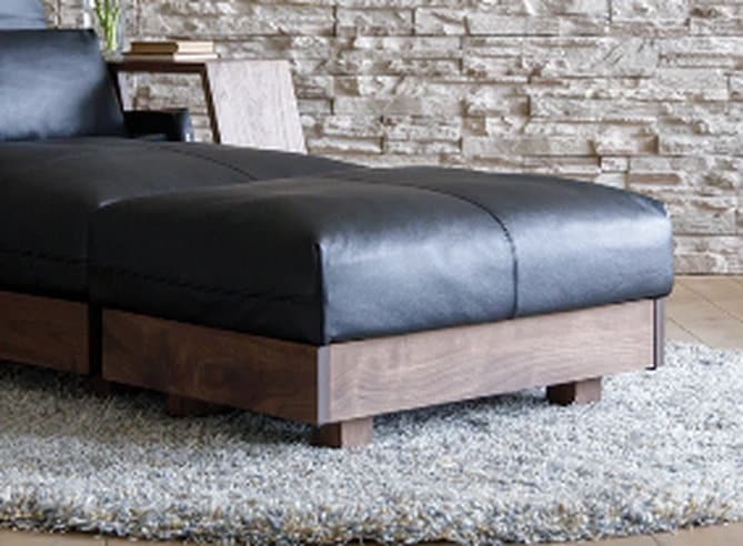 ソファ Hirashima ヒラシマ LIBERIA PLUS リベリアプラス Ottoman 084 オットマン　ウォールナット