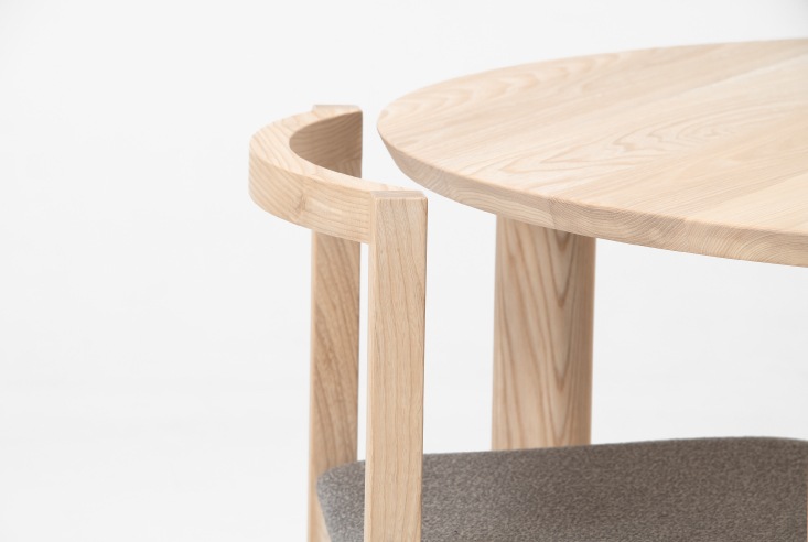 ダイニングテーブル 大雪木工 センの木の家具 TP Round Table ラウンド