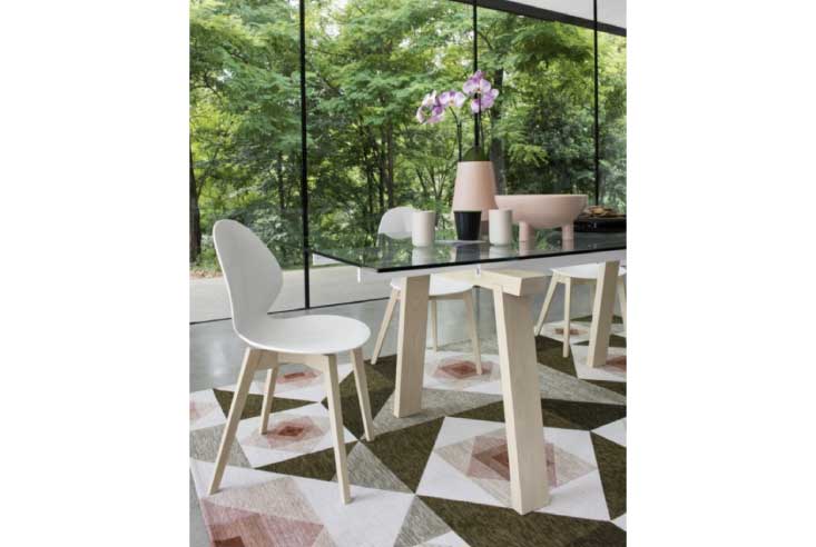 ダイニングチェア Calligaris(カリガリス) Basil(バジル) ウッド