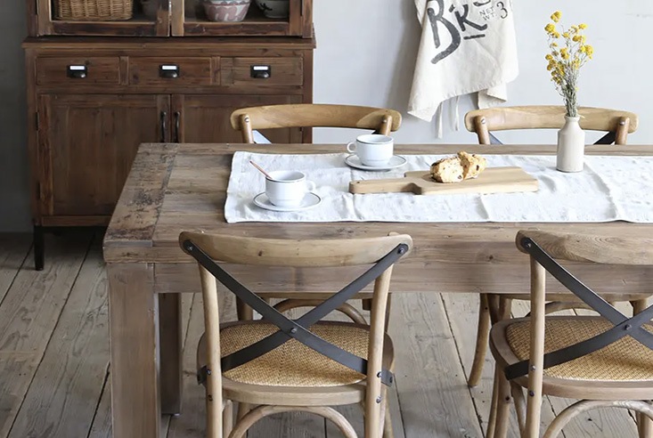 【定価71,500円】ノットアンティークス　ダイニングテーブル【組み立て不要】 Knot antiques ダイニングテーブル