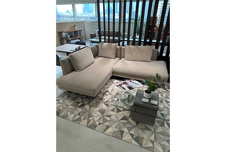 moda en casa モーダエンカーサBAKER ベーカーソファ 2.5P