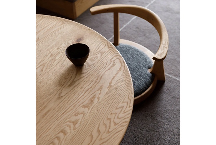 リビングテーブル Hirashima ヒラシマ AGILE Zataku Circle アジレ