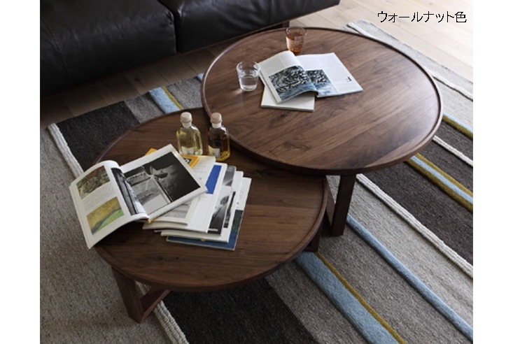 リビングテーブル】 Hirashima ヒラシマ SPAGO Circle Table（スパーゴ