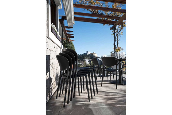 Calligaris/カリガリス・コヌビア・ダイニングチェアブラック4脚あり① ダイニングチェア Calligaris connubia(カリガリス コヌビア）Abby