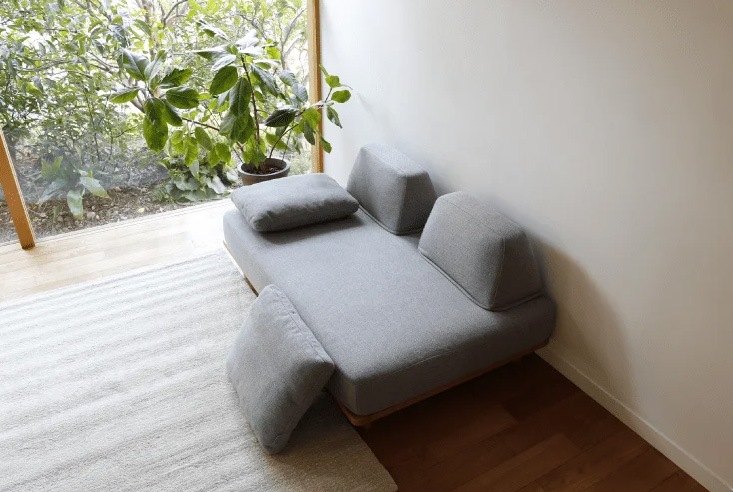 ソファ Fumi(フミ) 無駄のないソファ 背 ペット対応生地 | ソファ