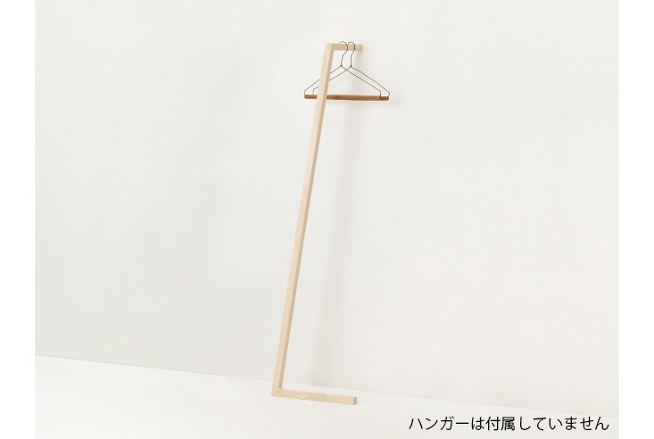 ハンガーラック 大雪木工 センの木の家具 Hitofude Hanger ｜モダン