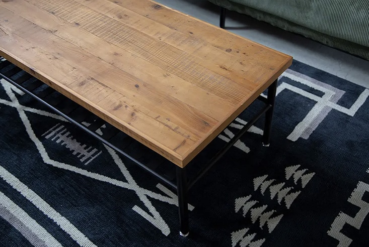 クラッシュゲート ノットアンティークス クリスコーヒーテーブル リビングテーブル Knot antiques CRITH COFFEE TABLE / ノットアンティークス