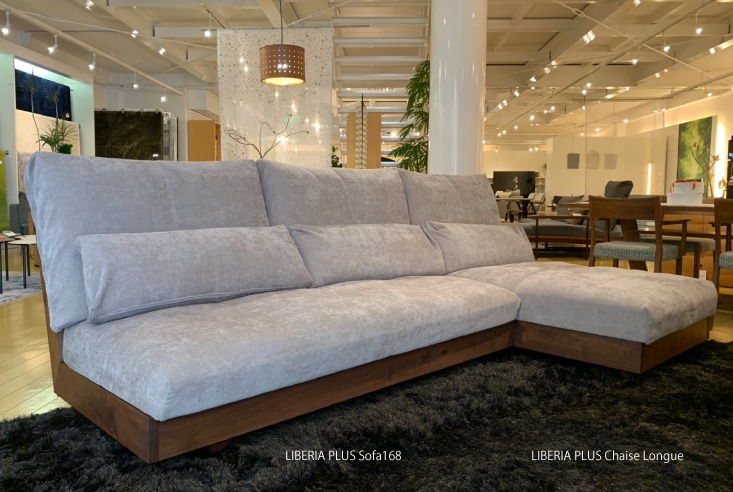 【ソファ＋シェーズロング】ヒラシマ　リベリア　ソファ ソファ Hirashima ヒラシマ LIBERIA PLUS リベリアプラス Living Sofa