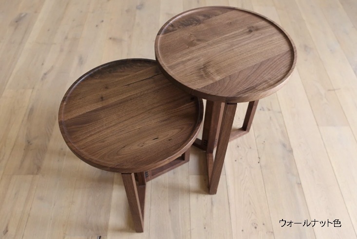 サイドテーブル】 Hirashima ヒラシマ SPAGO Circle Table 042