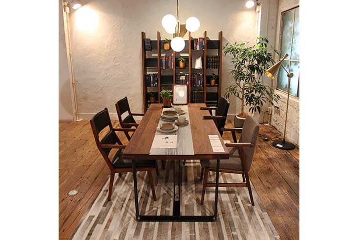 展示品！訳あり特価☆4人掛けダイニングセット カンナ/CANNA タモ材 テーブルT-353 チェアC-353 大塚家具製造販売(株)　西岡店 ダイニングセット 4人掛け カンナ T-353 大塚家具製造販売株式会社