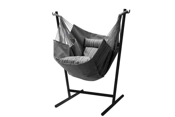 KOMFORTA コンフォルタ ファブリック ハンモックチェア (グレー) KOMFORTA(コンフォルタ) Outdoor ハンモックチェア ｜モダンインテリア