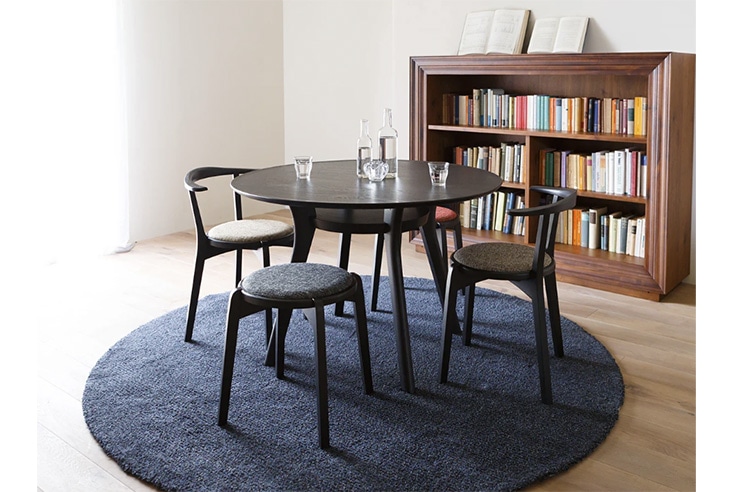 ダイニングテーブル Hirashima ヒラシマ AGILE Circle Dining Table