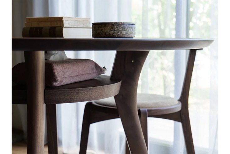 ダイニングテーブル Hirashima ヒラシマ AGILE Circle Dining Table