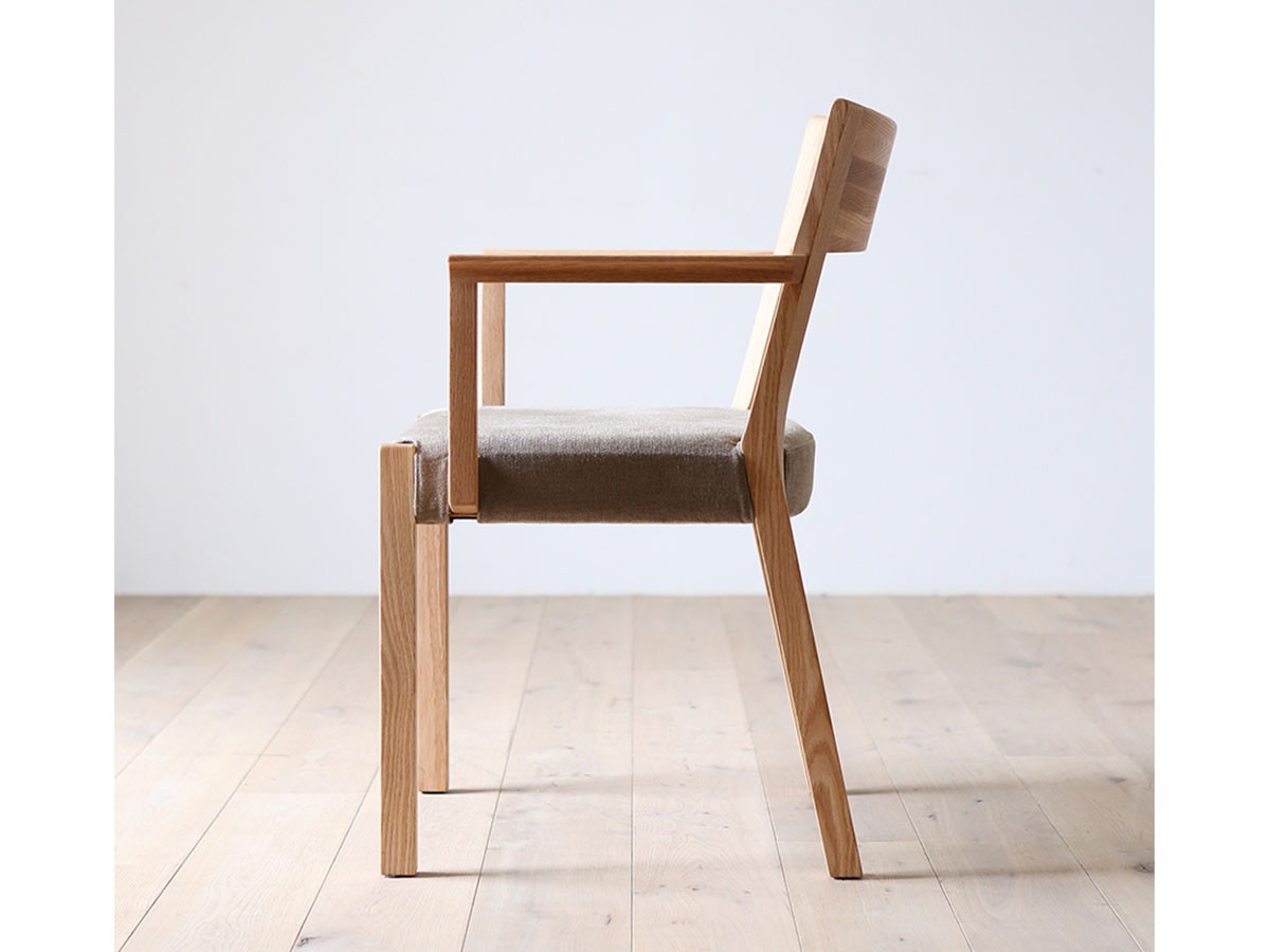 ダイニングチェア hirashima ヒラシマ CARAMELLA Arm Chair カラメッラ