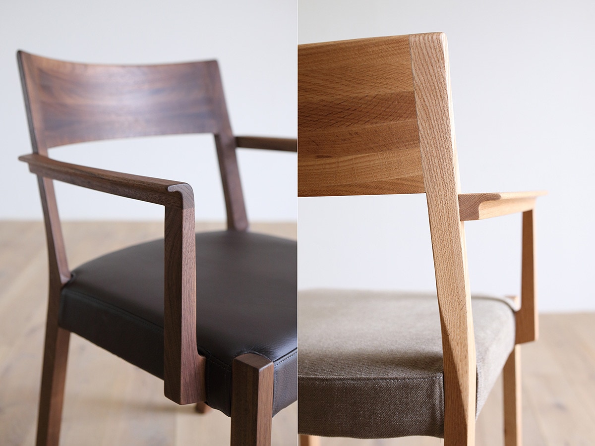 ダイニングチェア hirashima ヒラシマ CARAMELLA Arm Chair カラメッラ