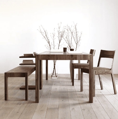 ダイニングチェア hirashima ヒラシマ CARAMELLA Bench W カラメッラ