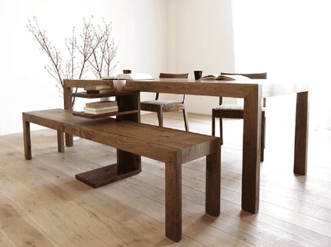 ダイニングチェア hirashima ヒラシマ CARAMELLA Bench W カラメッラ