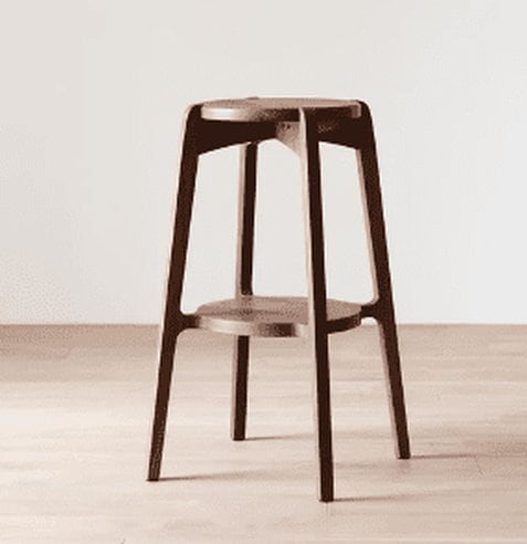 ダイニングチェア hirashima ヒラシマ AGILE Counter Stool (Wood