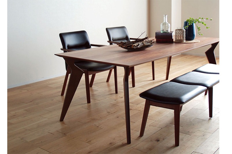 モリタインテリア　VORD（ヴォルド）　ダイニングテーブル ダイニングテーブル MORITA INTERIOR VORD(ヴォルド) 突板