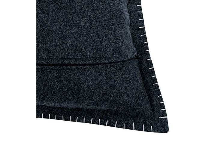 クッション zinc textile ジンク Tor Reversible ZC641-06 (50×50