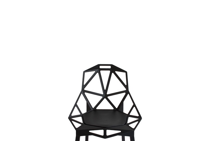 【美品】MAGIS CHAIR ONE　マジス　チェアワン 　ブラック ダイニングチェア MAGIS マジス Chair_One チェアワン (ブラック(SD461