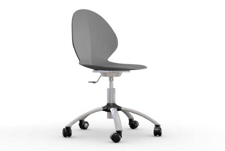 チェア Calligaris(カリガリス) Basil(バジル) キャスター脚 PPシート