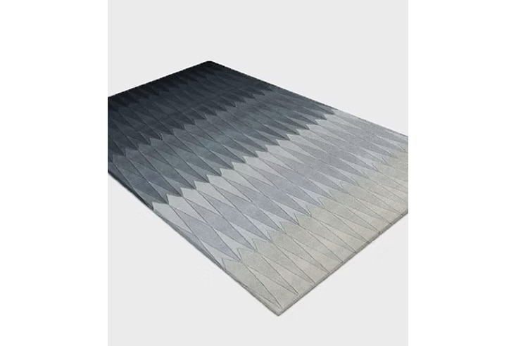 moda en casa グレー シャギーラグ moda en casa グレー シャギーラグ