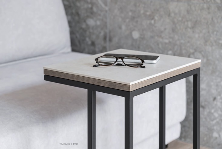 リビングテーブル MKMAEDA（エムケーマエダ）temorta テモルタ サイド