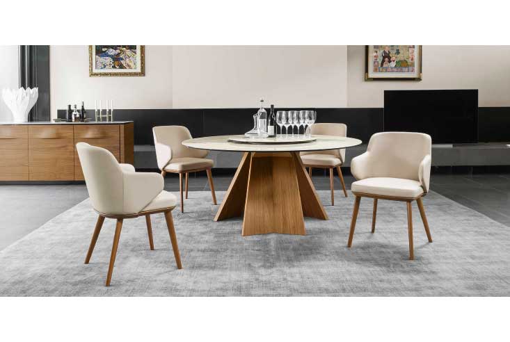 ダイニングチェア Calligaris(カリガリス) Foyer(ホワイエ) ウッド