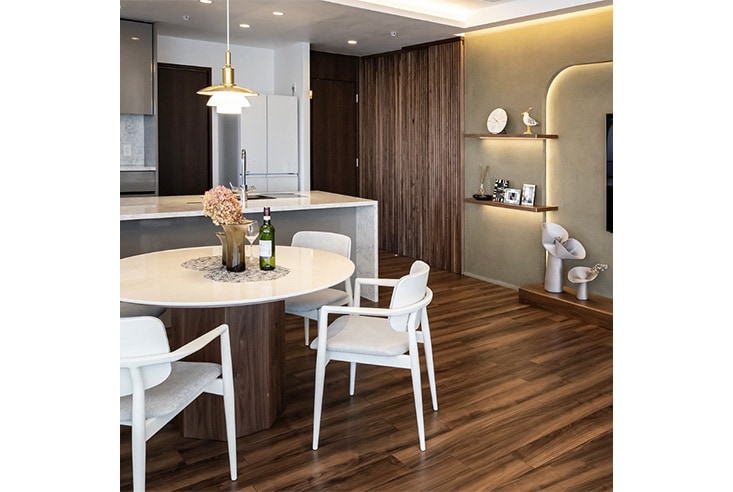 オクタゴンテーブル〜ウォルナット〜 24c2224c3f14acd83b87331b75342d