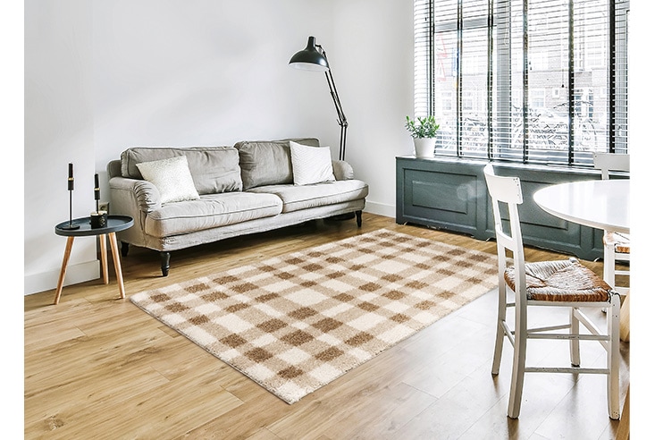 ラグ prevell プレーベル Wilton フルー ラグ (BL) | ラグ・絨毯