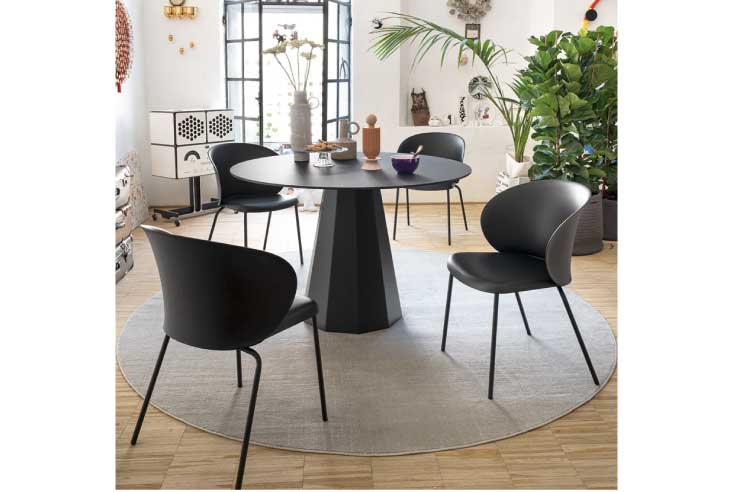 Calligaris / カリガリス connubia コヌビア　黒1脚 Calligaris / カリガリス connubia コヌビア黒1脚