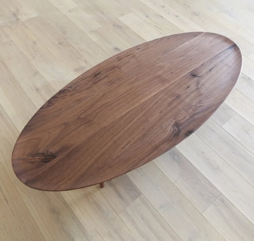 リビングテーブル Hirashima ヒラシマ BORDO ボルド Oval｜モダン