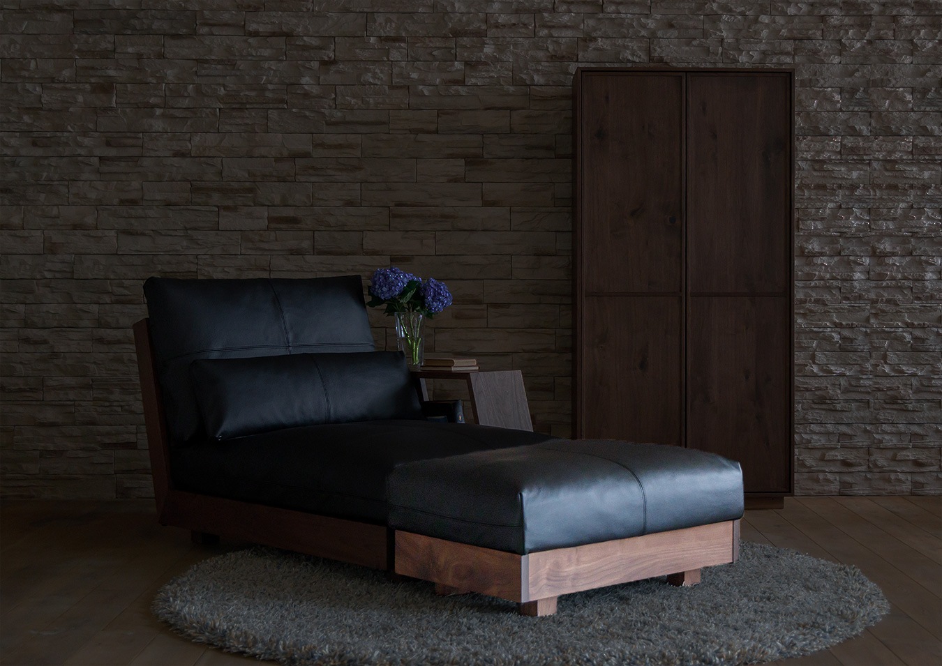 ヒラシマ リベリアソファー カプリス ミッドナイト LIBERIA SOFA