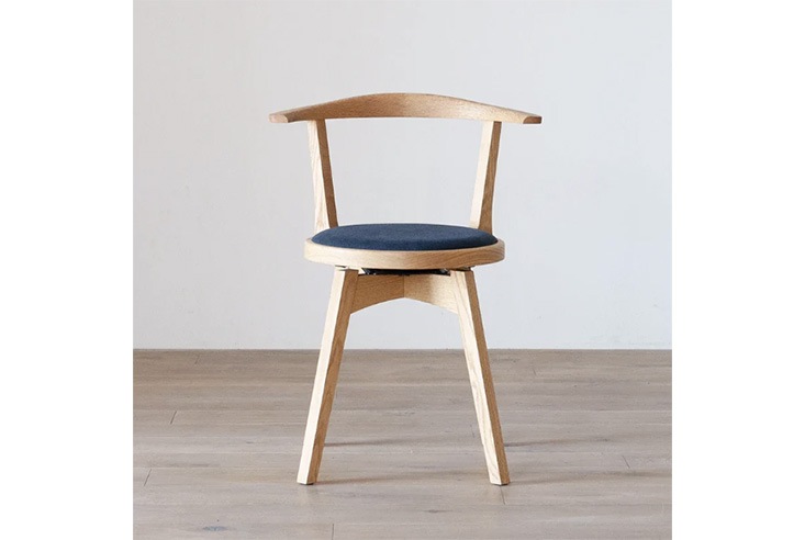 ダイニングチェア hirashima ヒラシマ AGILE Round Chair (Upholstery