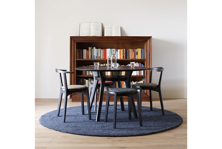 ダイニングチェア hirashima ヒラシマ AGILE Stool (Upholstery