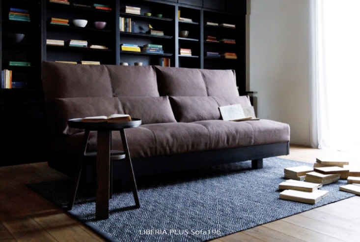 HIRASHIMA LIBERIA ソファ ネイビー オーク ヒラシマ ソファ Hirashima ヒラシマ LIBERIA PLUS リベリアプラス Living Sofa