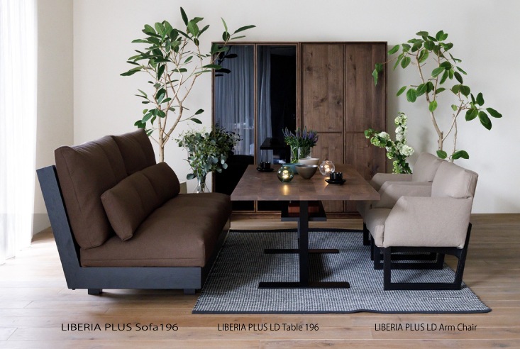 ソファ Hirashima ヒラシマ LIBERIA PLUS リベリアプラス Living Sofa