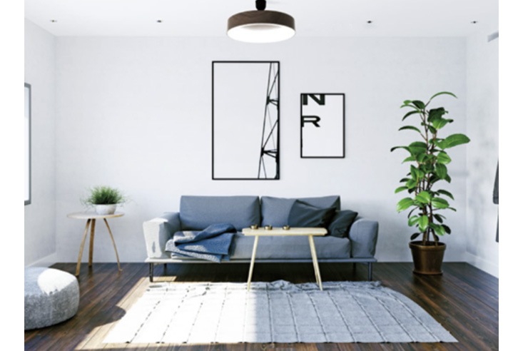 ディクラッセ DI CLASSE 照明 4連 シーリングランプ / リモコン付き